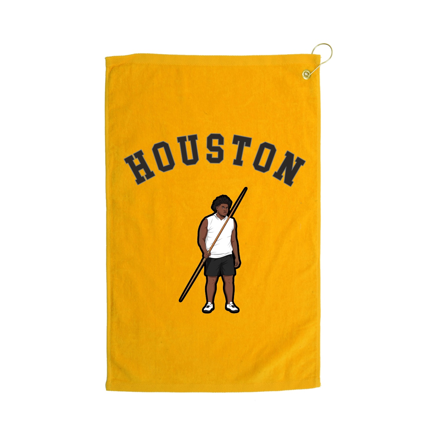 Golf Towel — Shirsey Arch in Gold