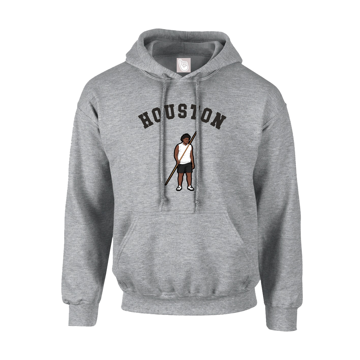 Youth Hoodie — Shirsey Arch in Grey