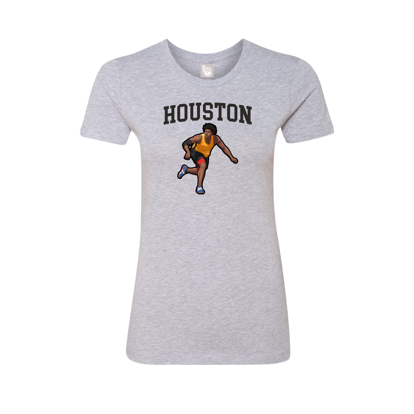 Fitted Women's Tee — Shirsey in Grey