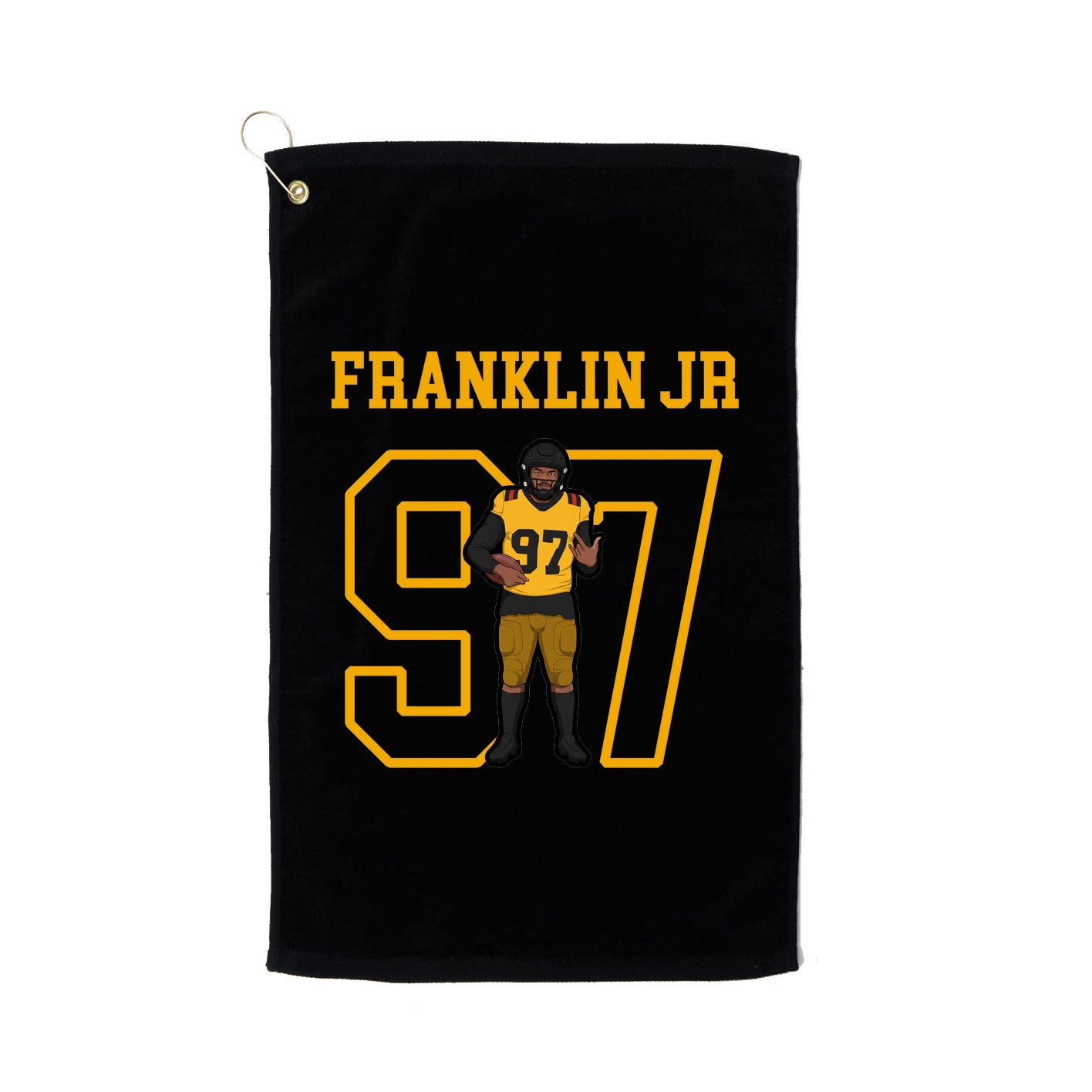 Golf Towel — Shirsey in Black