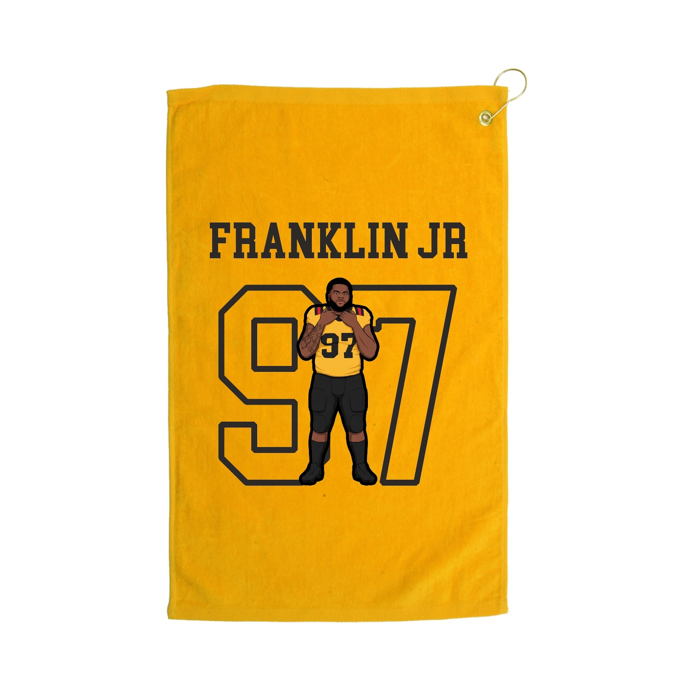 Golf Towel — Shirsey in Gold