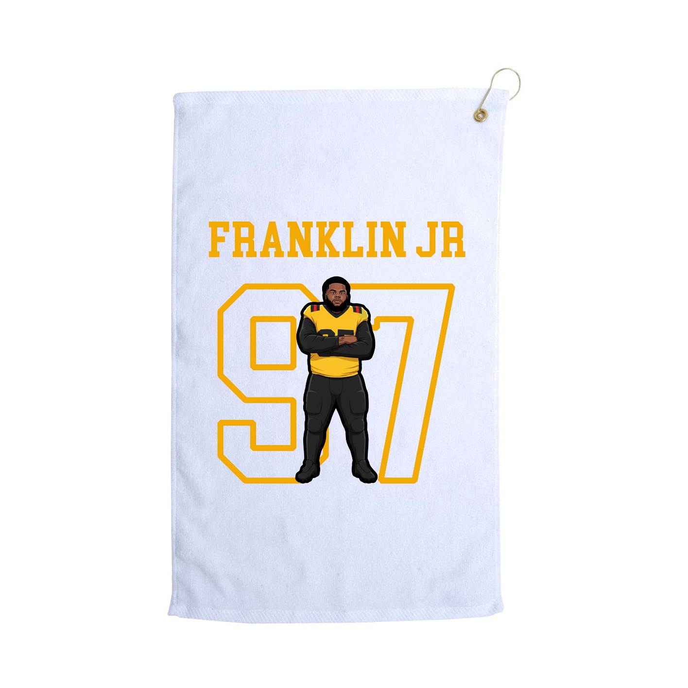 Golf Towel — Shirsey in White
