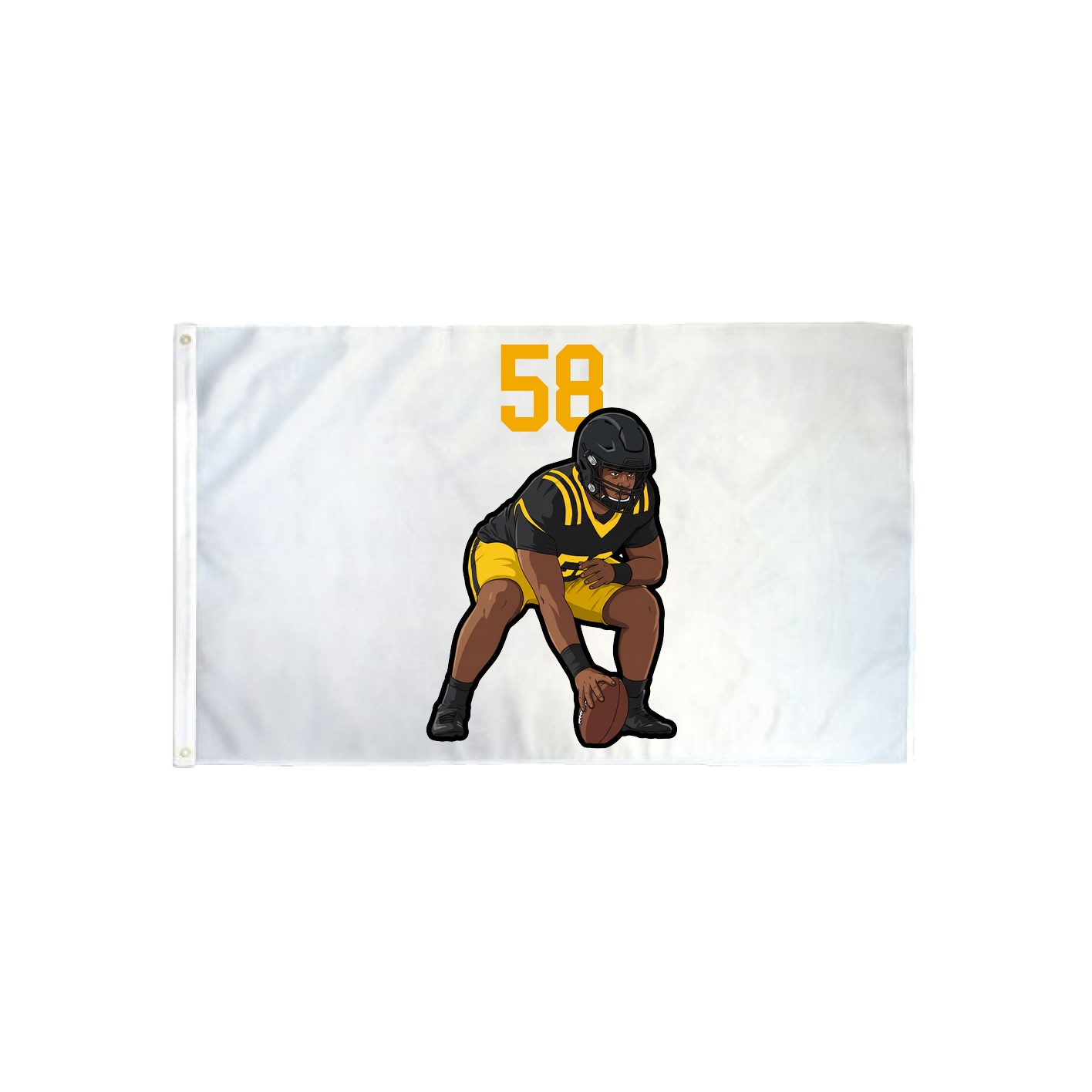 3x5 Flag — Number Top in Classic