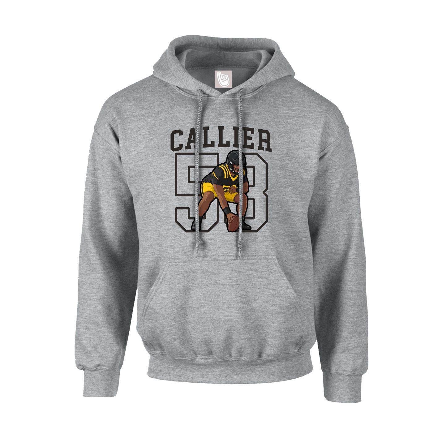 Youth Hoodie — Shirsey in Grey