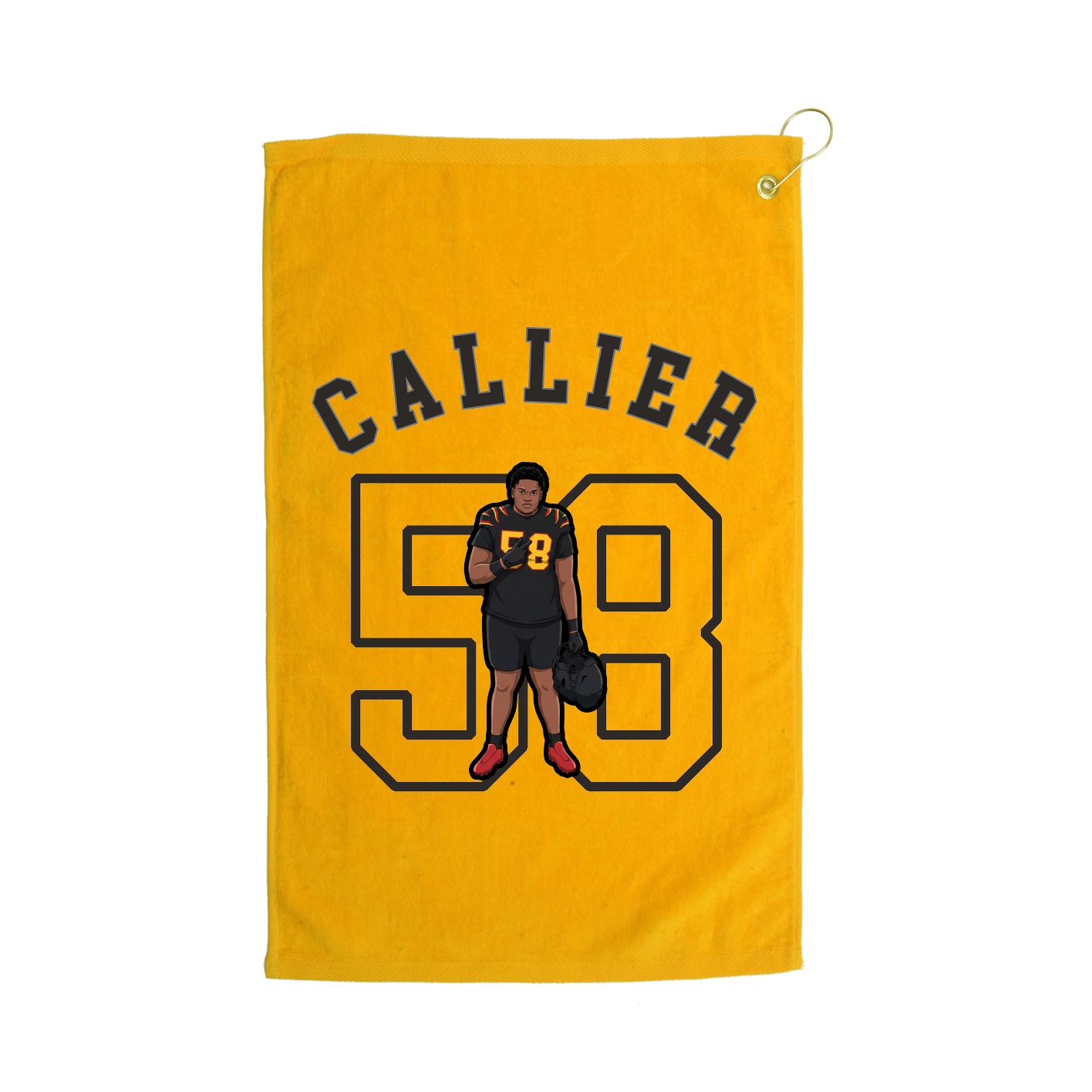 Golf Towel — Shirsey Arch in Gold