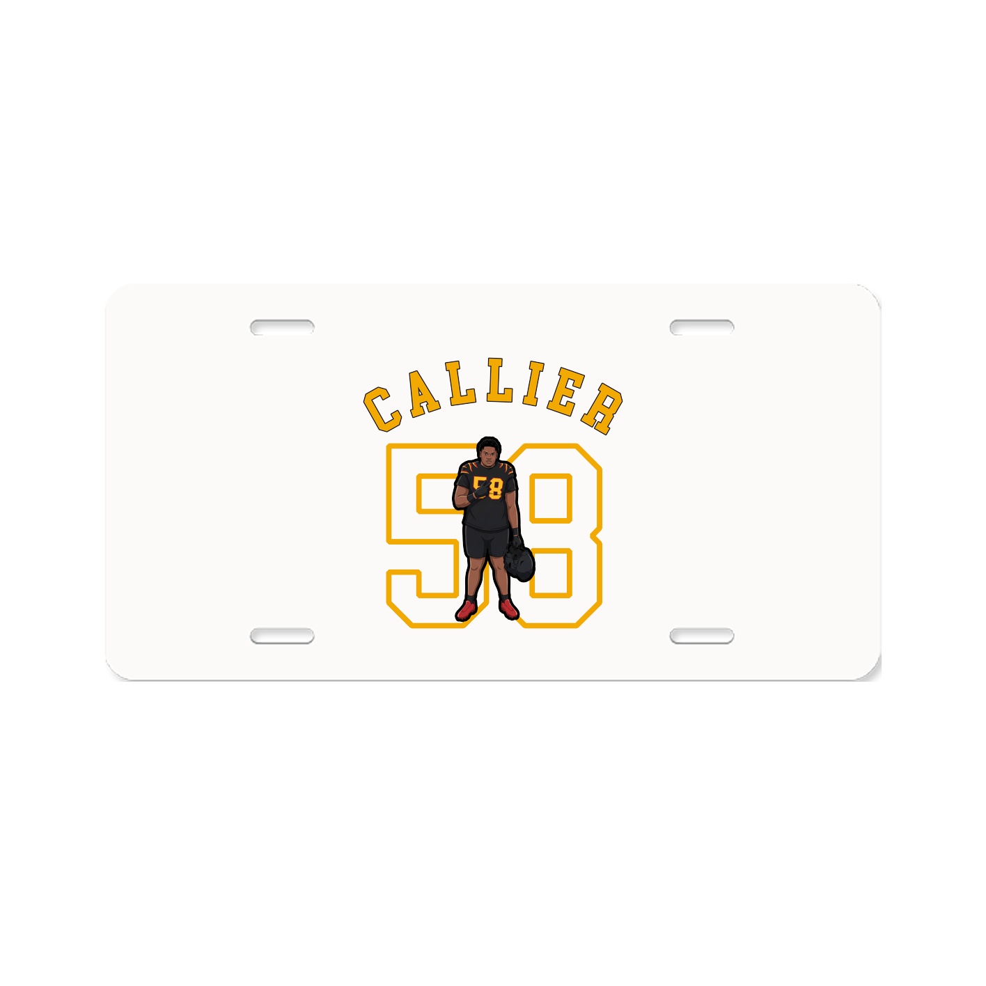 License Plate — Shirsey Arch in Classic