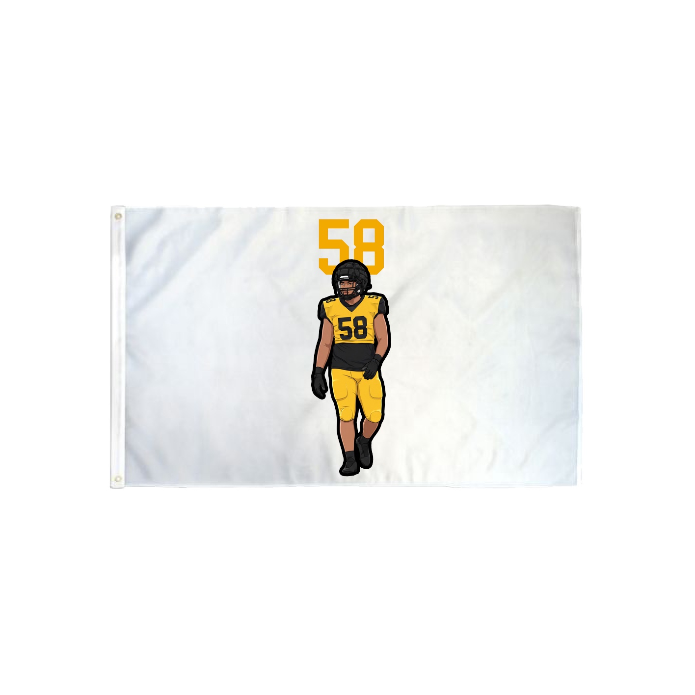 3x5 Flag — Number Top in Classic