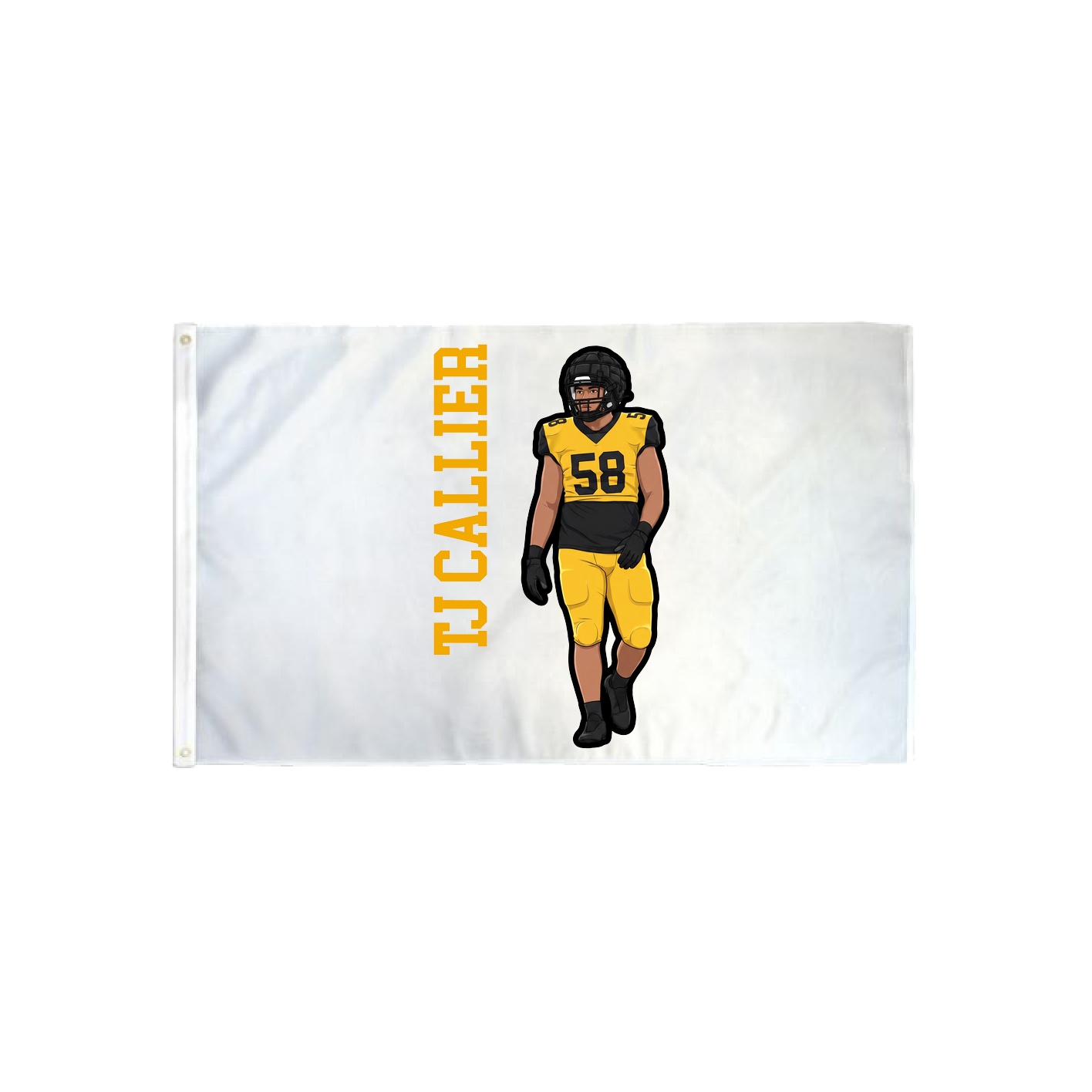 3x5 Flag — Name Vertical in Classic
