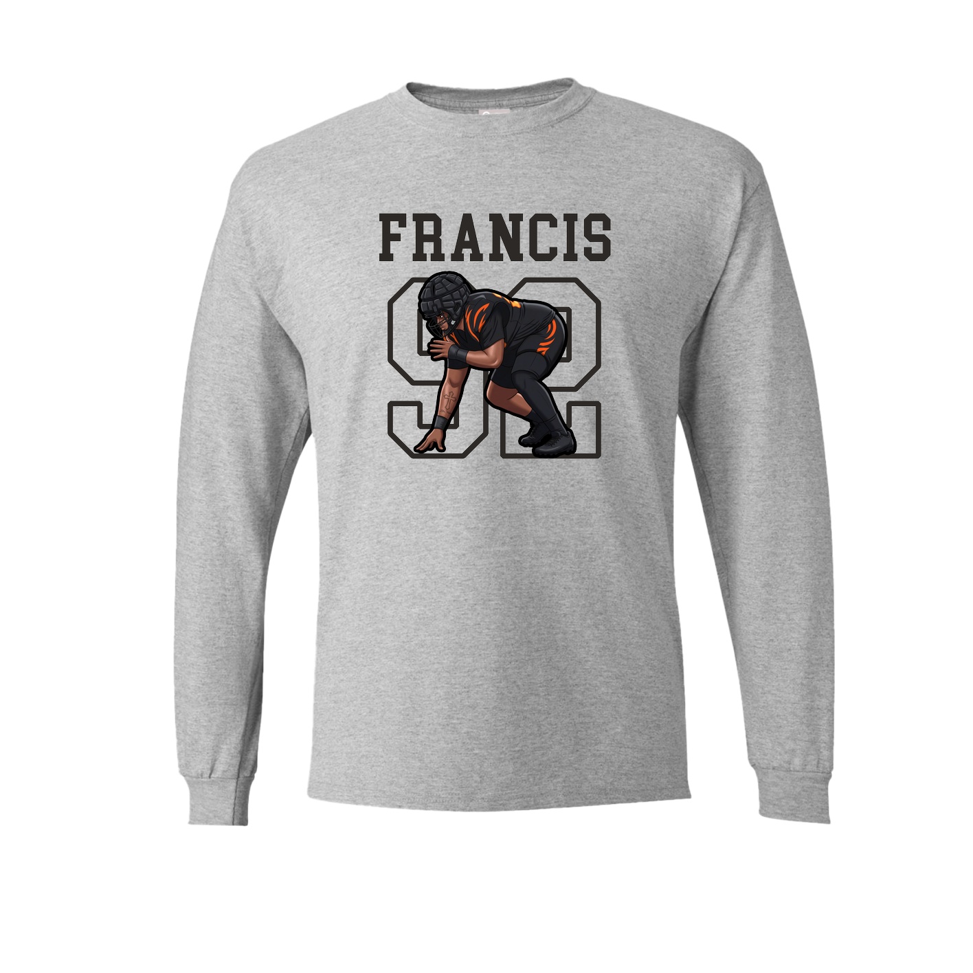 Long Sleeve Tee — Shirsey in Grey