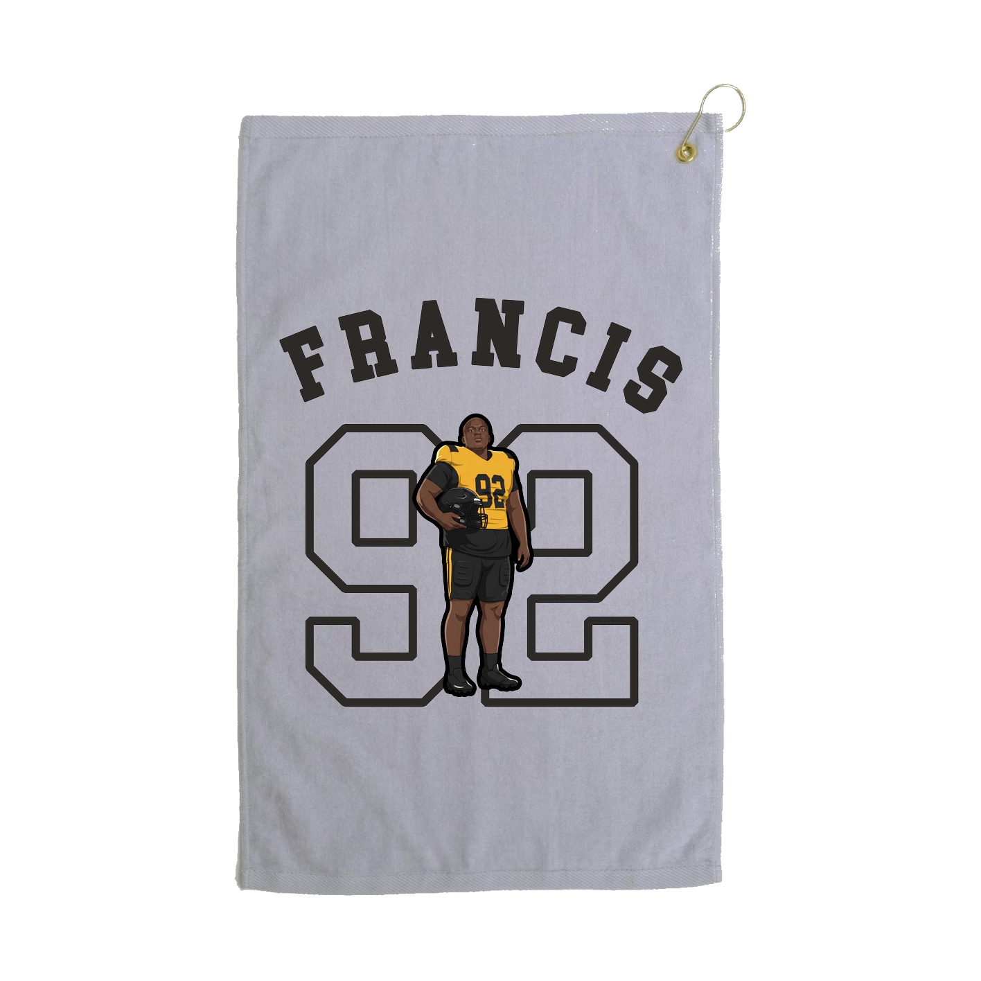 Golf Towel — Shirsey Arch in Grey