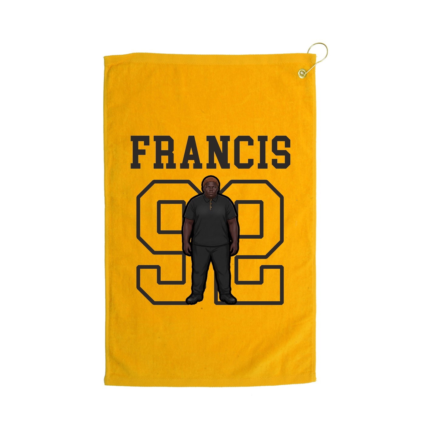 Golf Towel — Shirsey in Gold