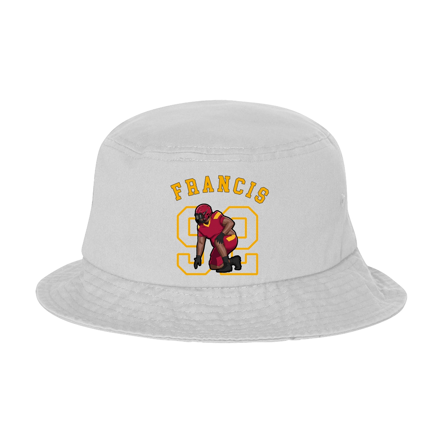 Bucket Cap — Shirsey Arch in White