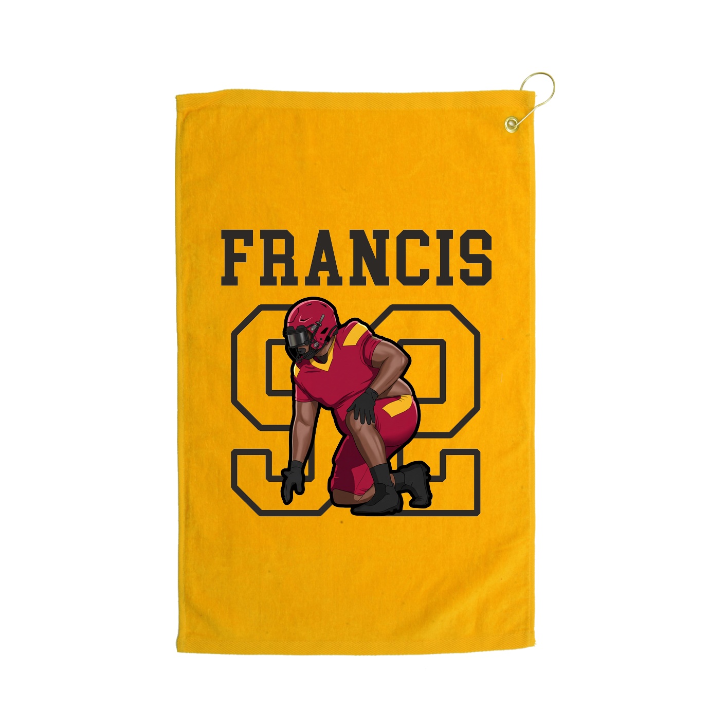 Golf Towel — Shirsey in Gold