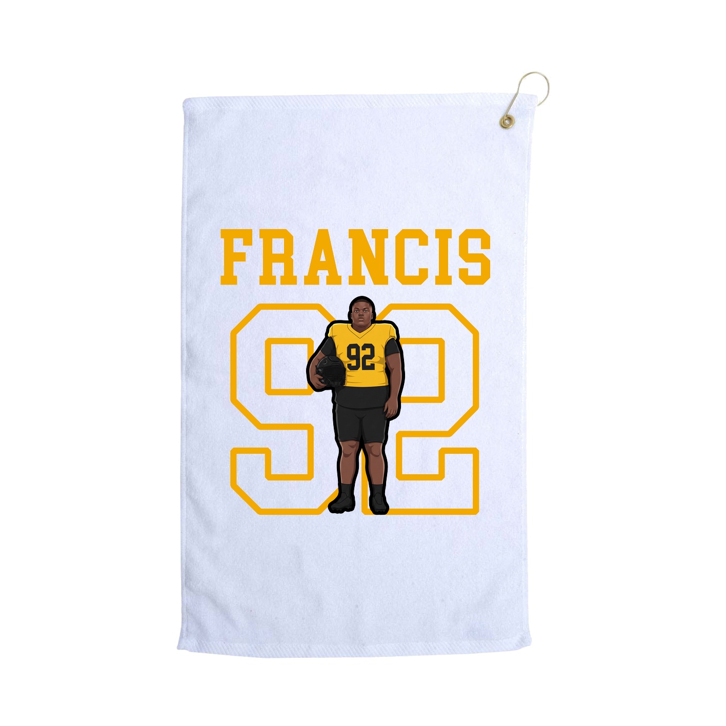 Golf Towel — Shirsey in White