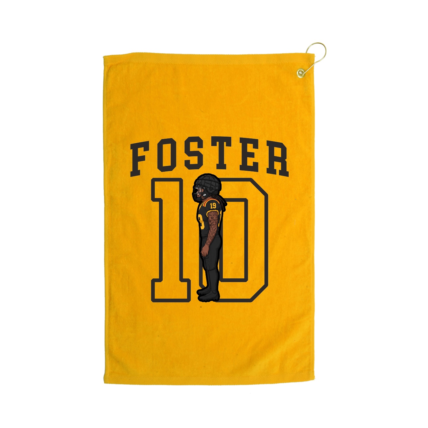 Golf Towel — Shirsey in Gold