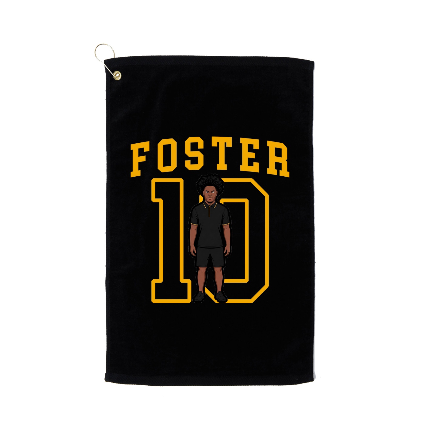 Golf Towel — Shirsey in Black