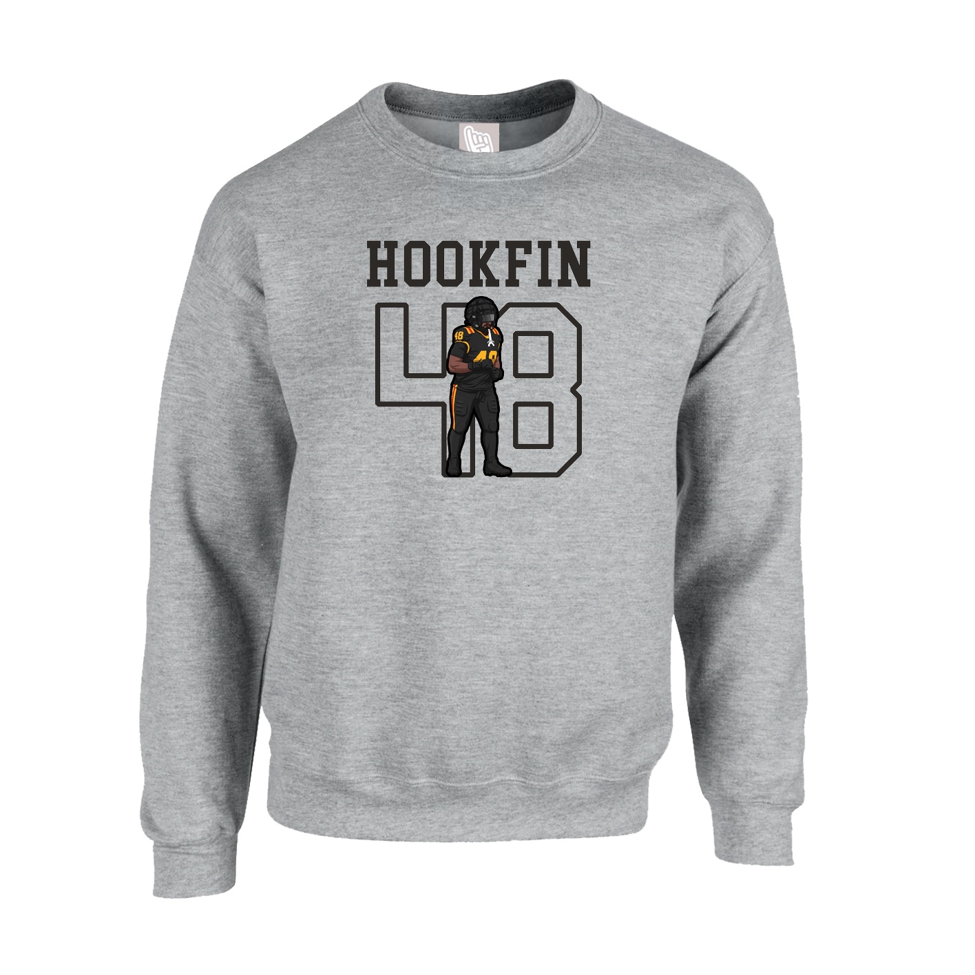 Fleece Crew — Shirsey in Grey