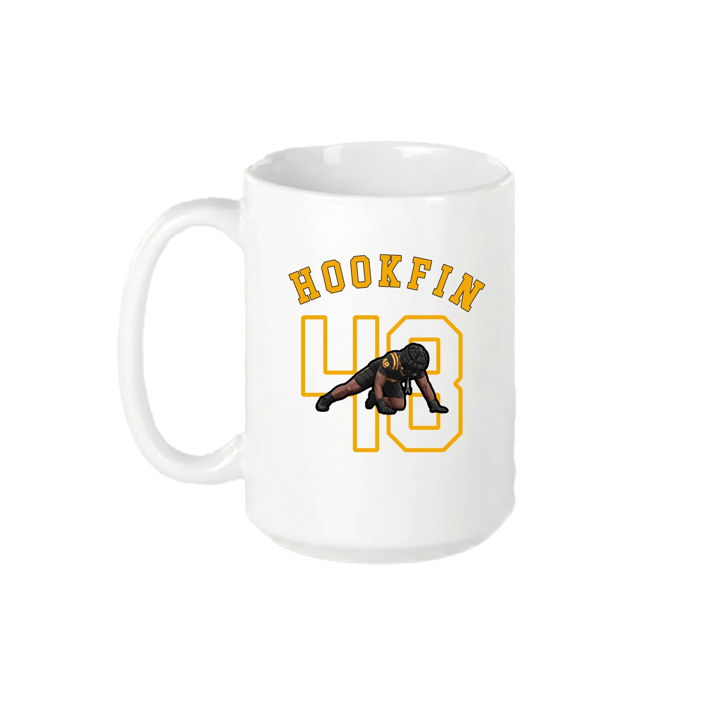 15oz Coffee Mug — Shirsey Arch in White