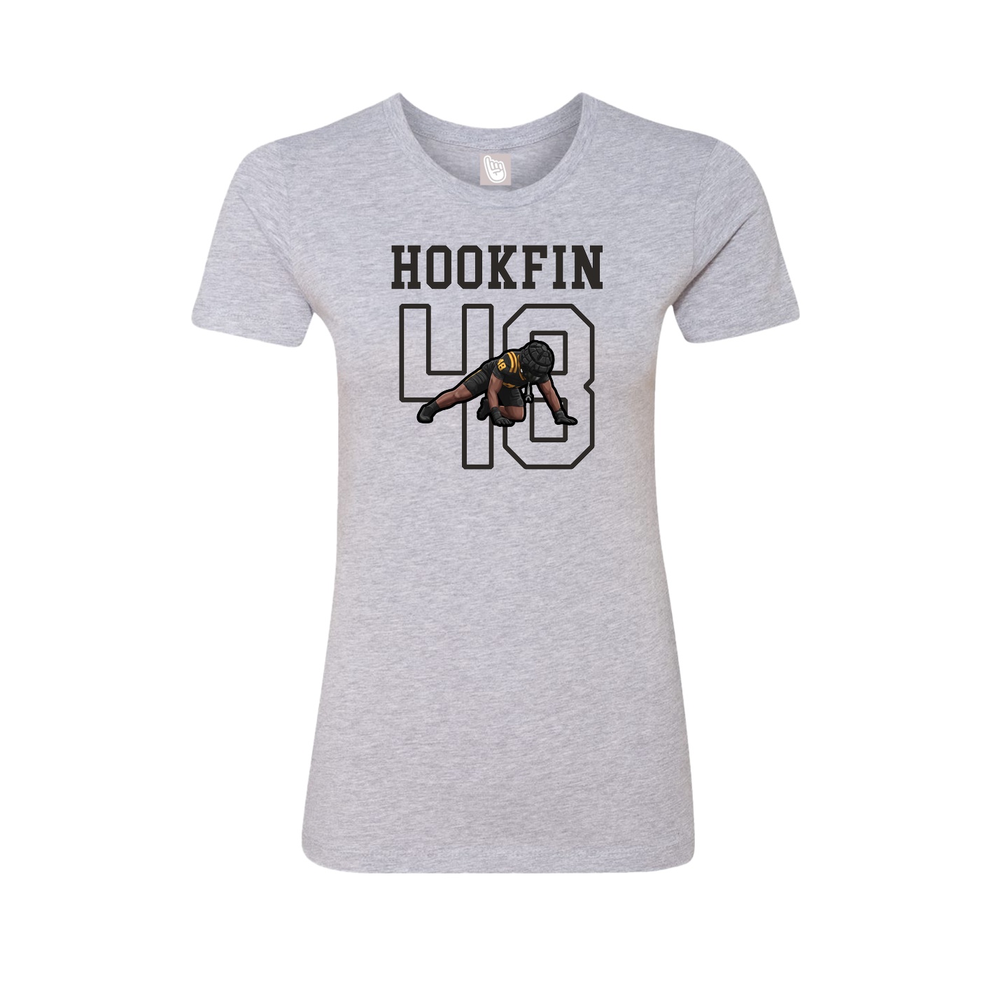 Fitted Women's Tee — Shirsey in Grey