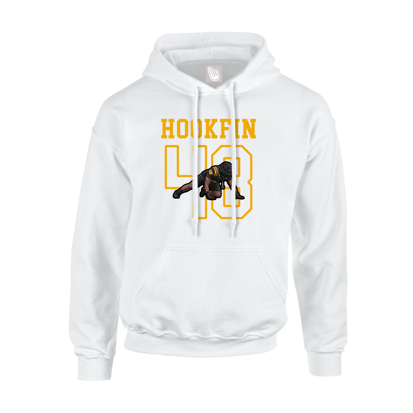 Hoodie — Shirsey in White