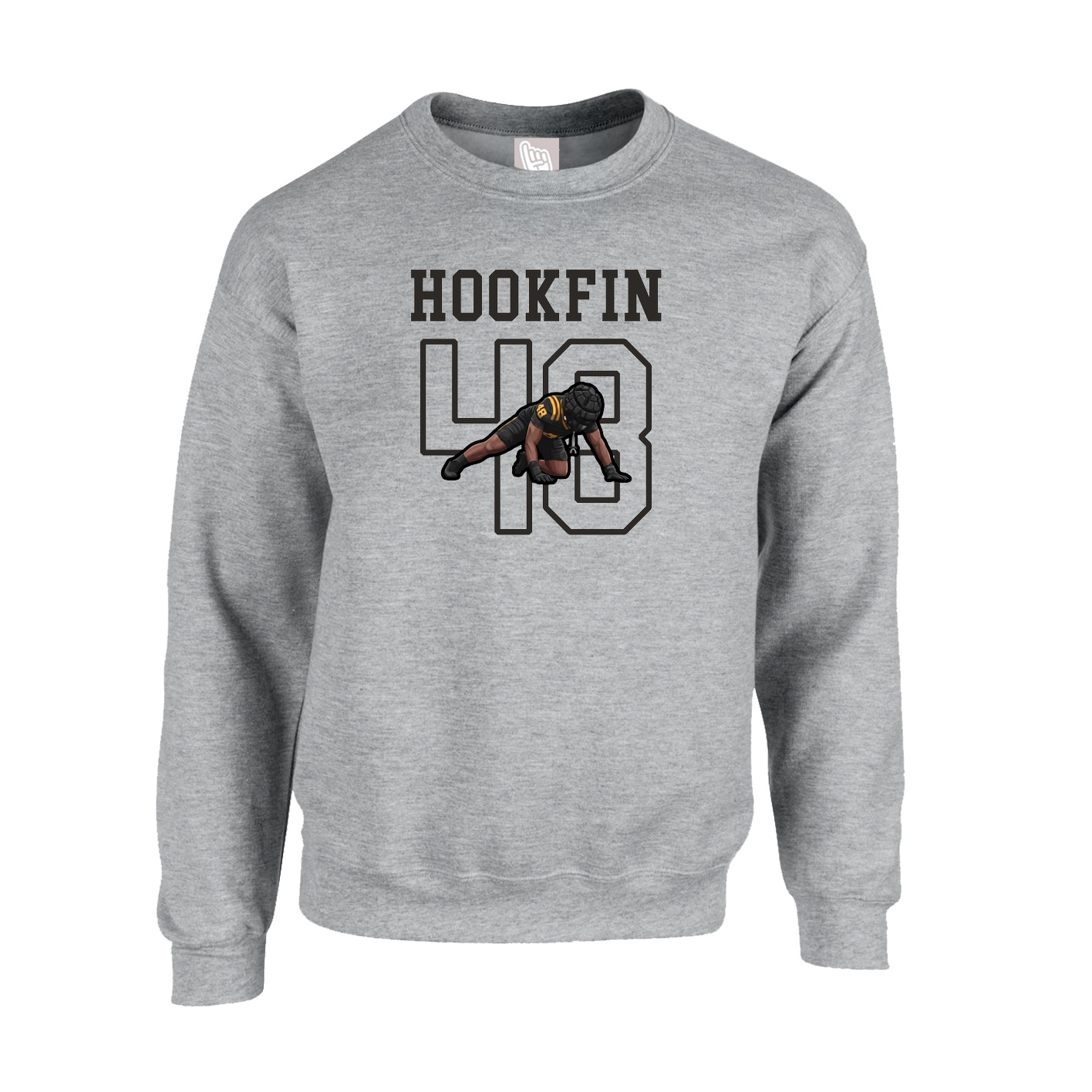 Fleece Crew — Shirsey in Grey