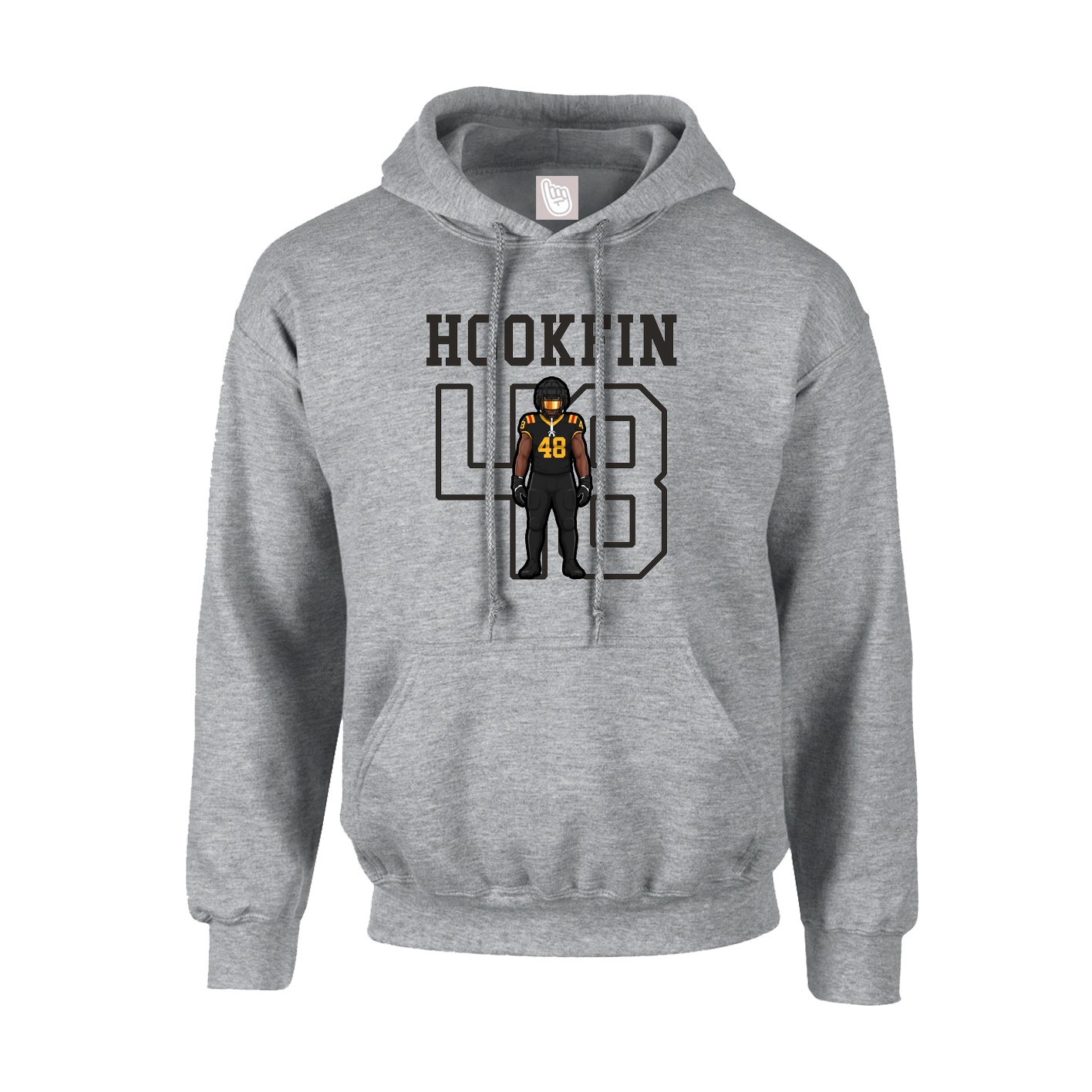 Hoodie — Shirsey in Grey