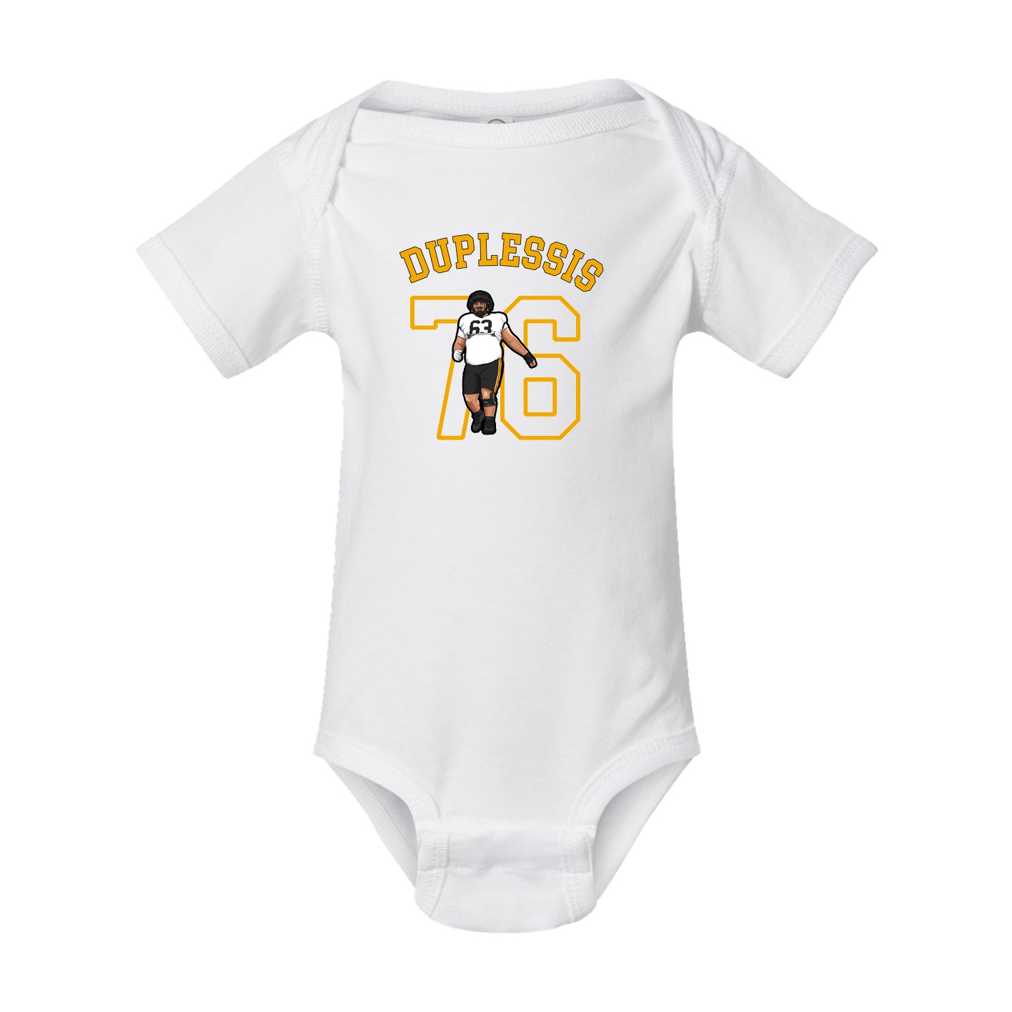 Baby Onesie — Shirsey Arch in White