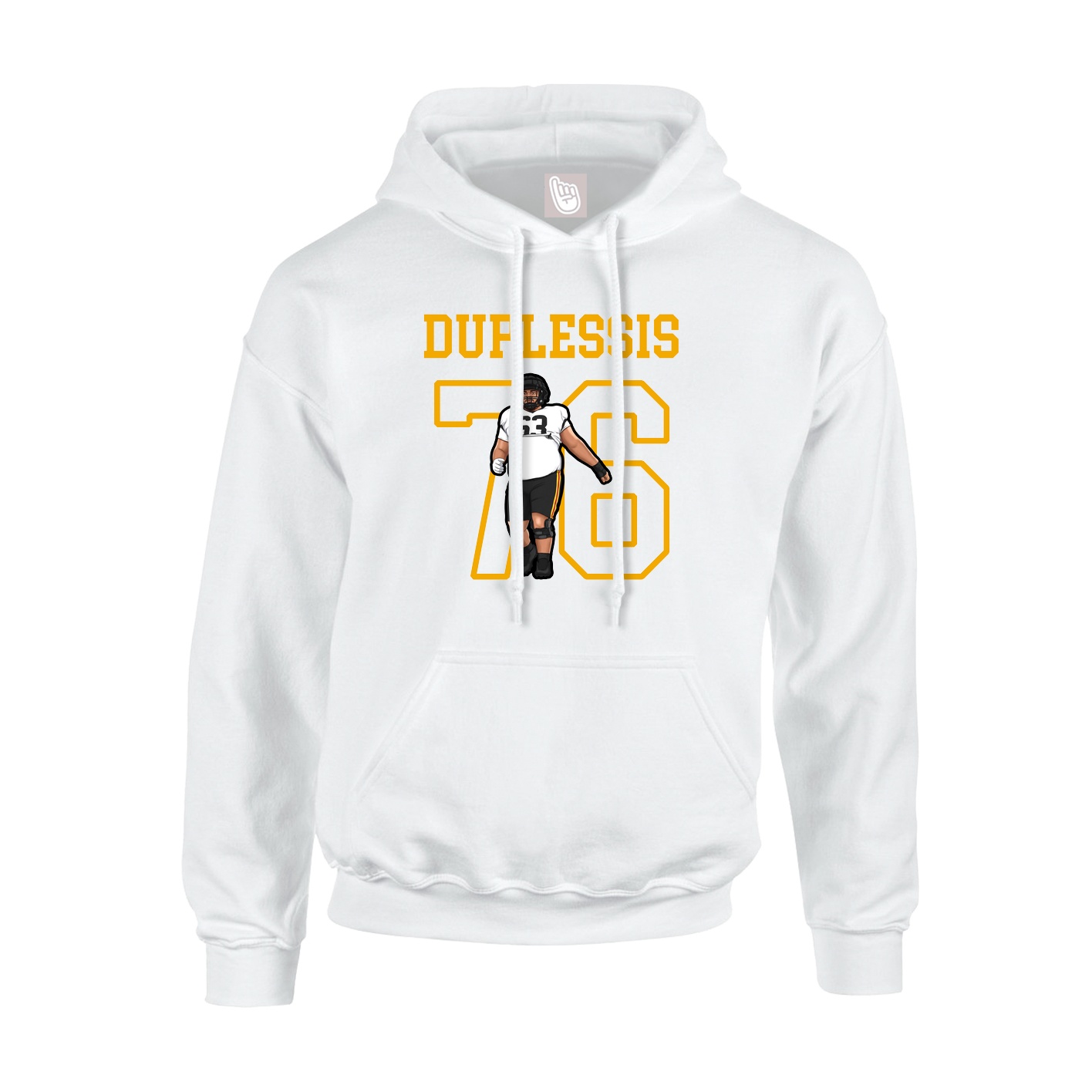 Youth Hoodie — Shirsey in White