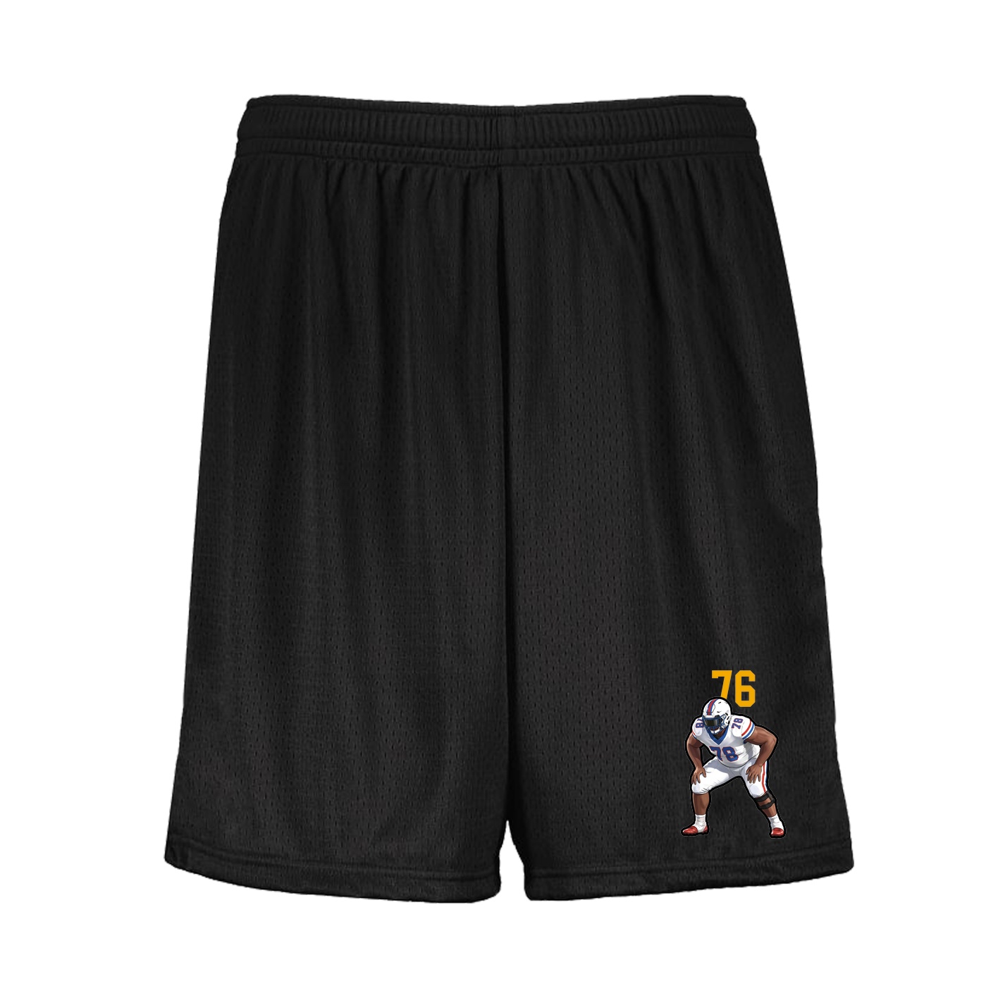 Shorts — Number Top in Black