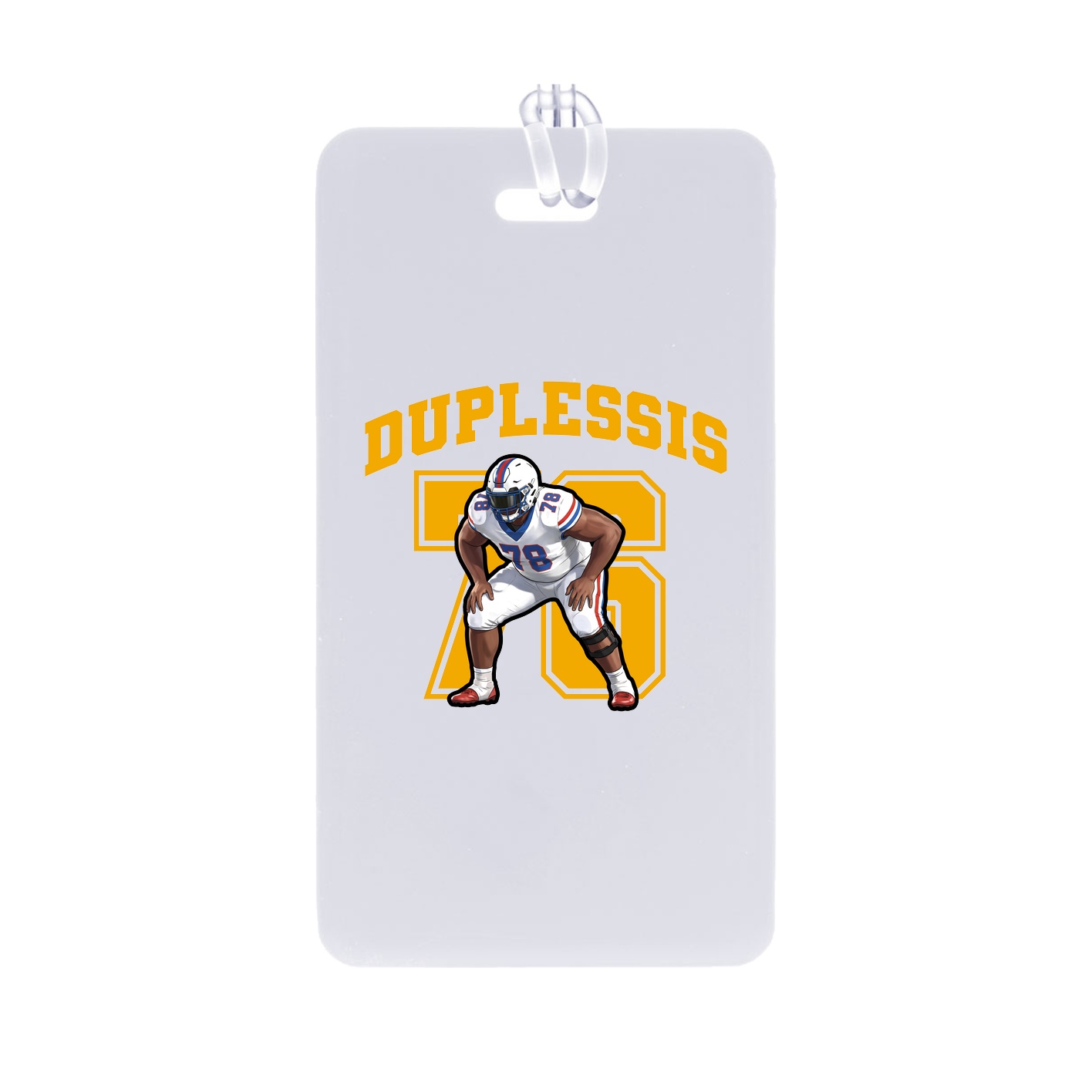 Bag Tag — Number in Classic