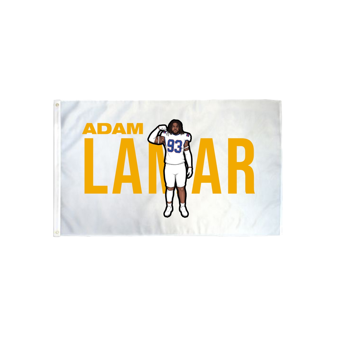 3x5 Flag — Player Name in Classic