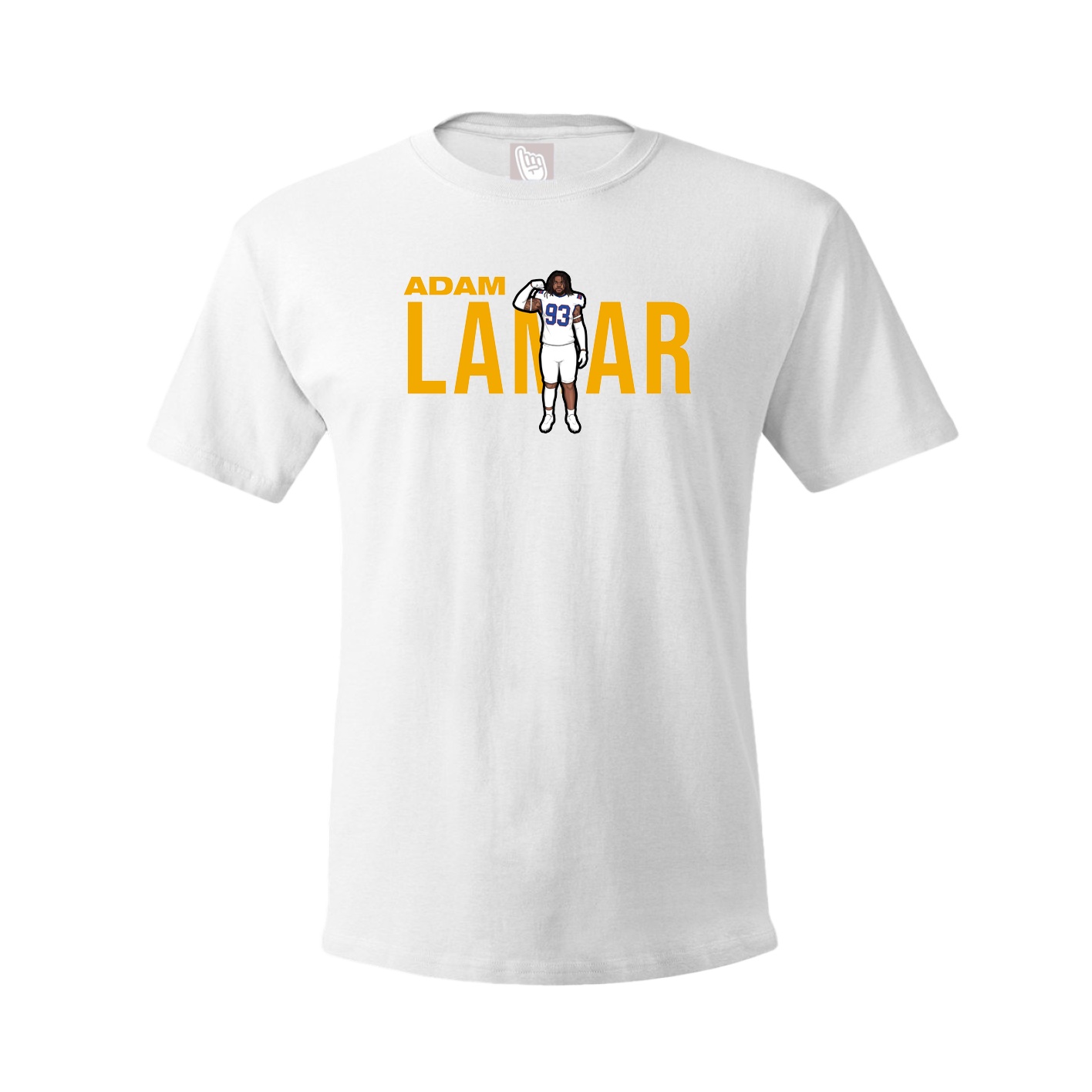 Youth Tee — Player Name in White