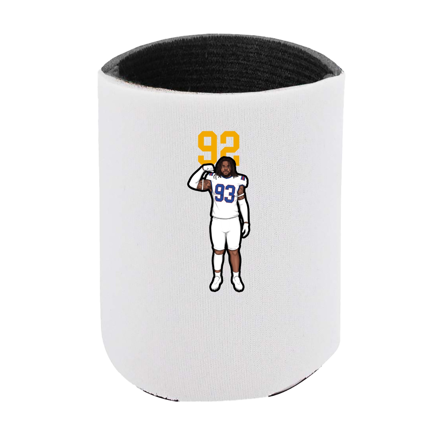 Can Holder — Number Top in White