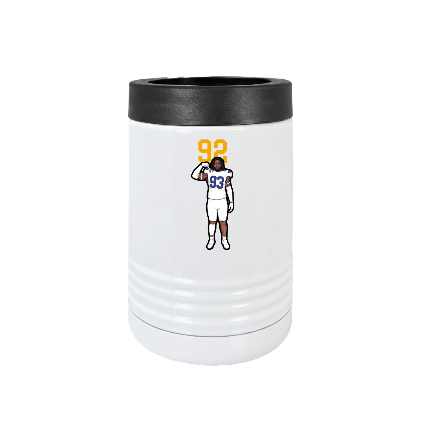 Beverage Holder — Number Top in White
