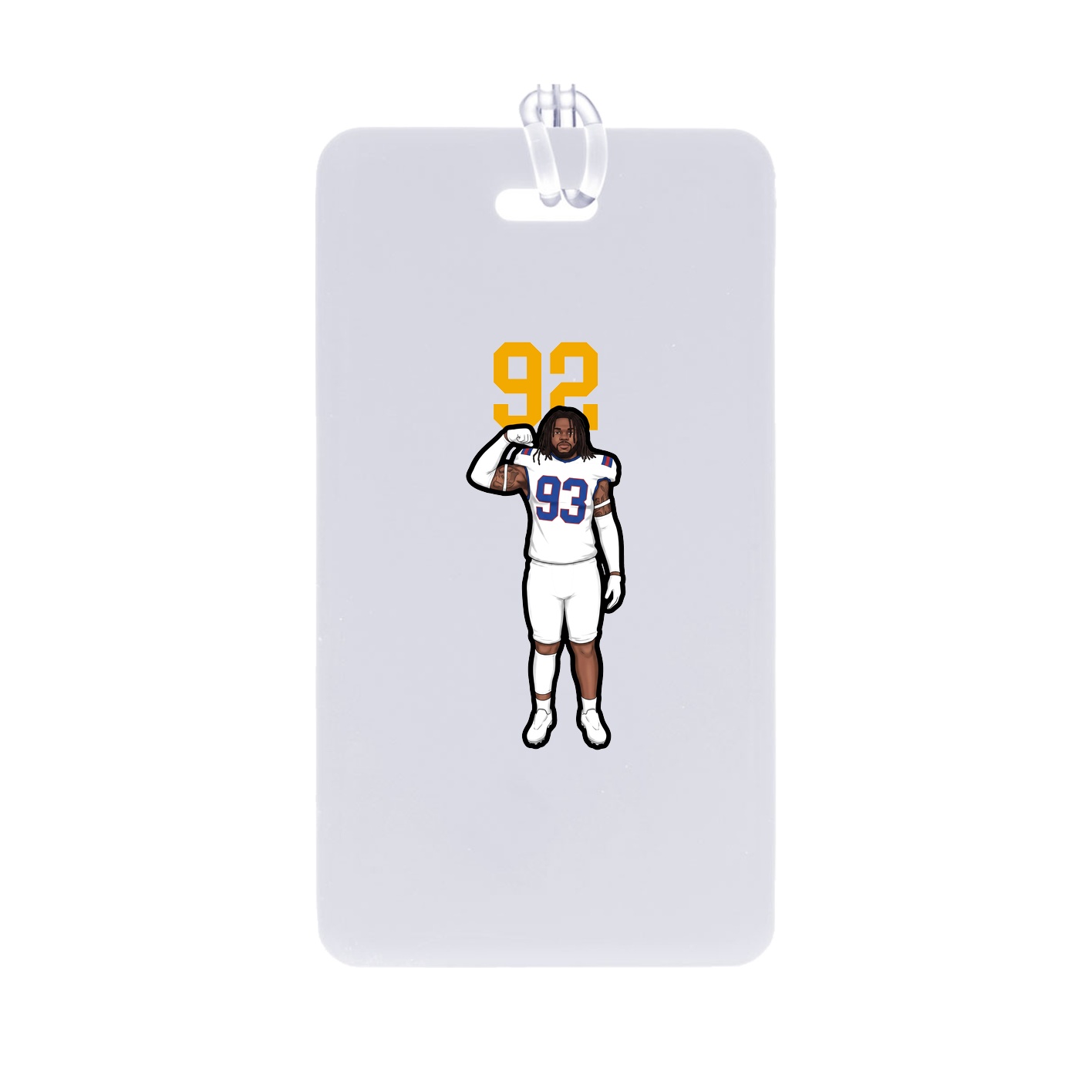 Bag Tag — Number Top in Classic