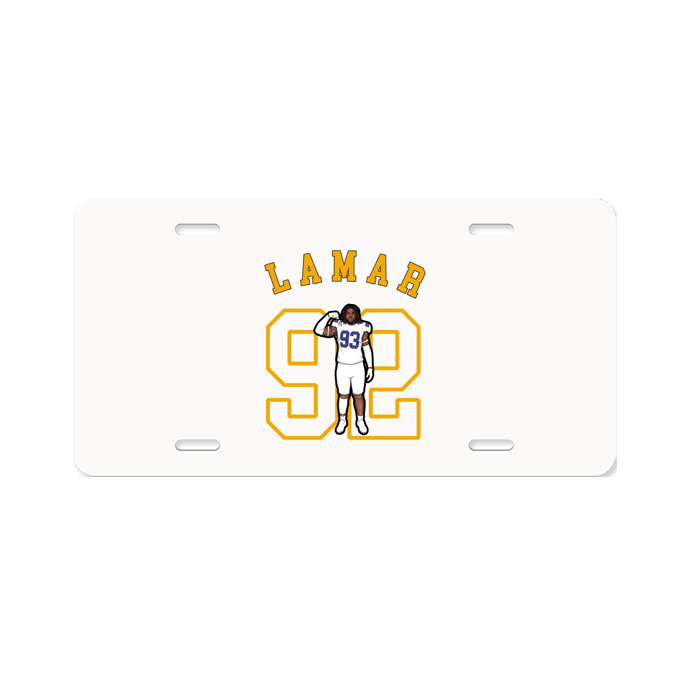 License Plate — Shirsey Arch in Classic