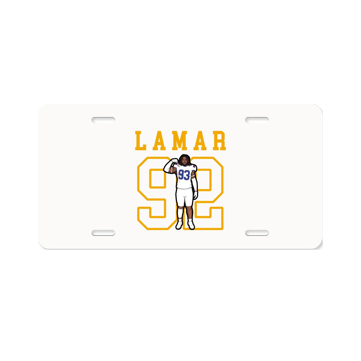 License Plate — Shirsey in Classic