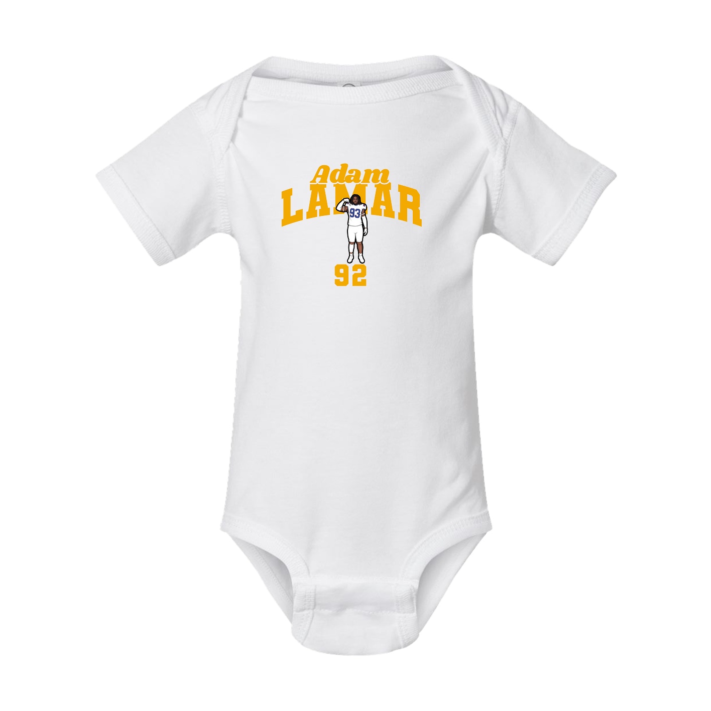 Baby Onesie — Signature Arch in White