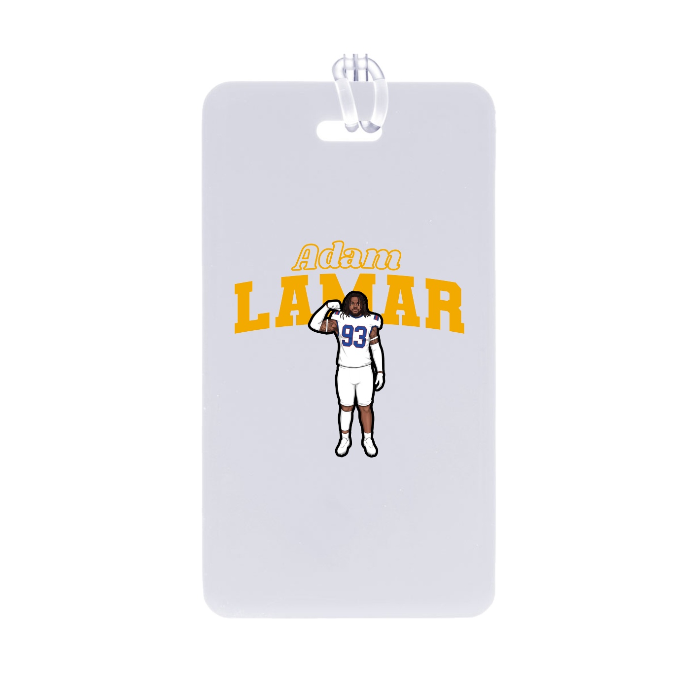 Bag Tag — Name Arch in Classic
