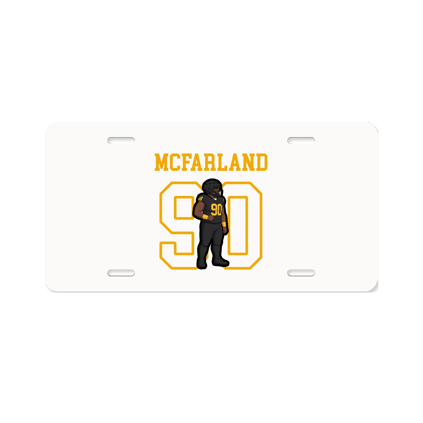 License Plate — Shirsey in Classic