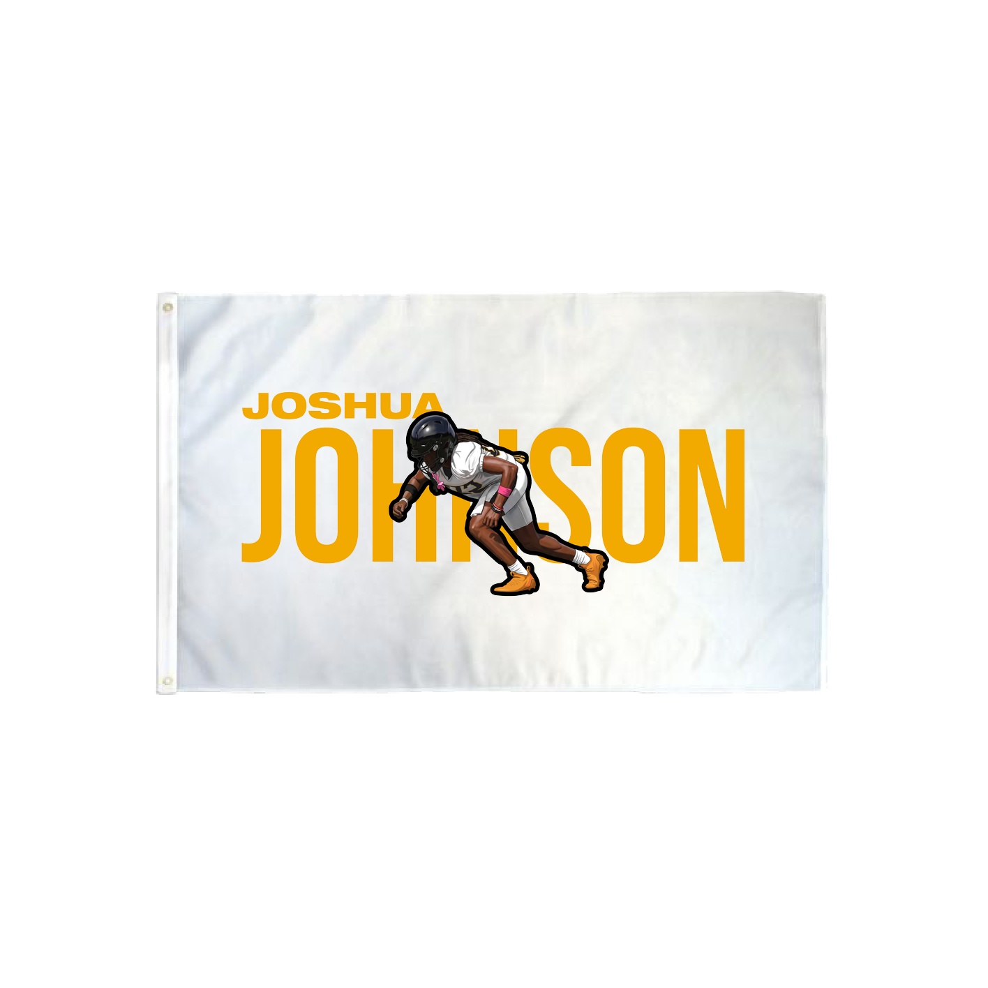 3x5 Flag — Player Name in Classic