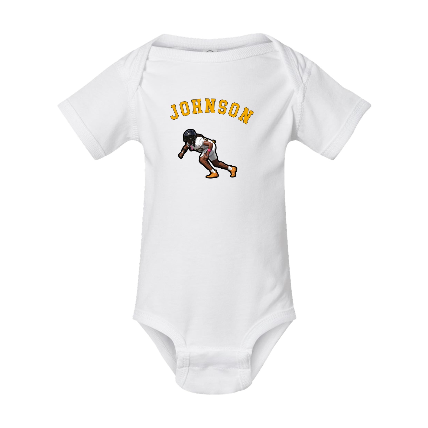 Baby Onesie — Shirsey Arch in White