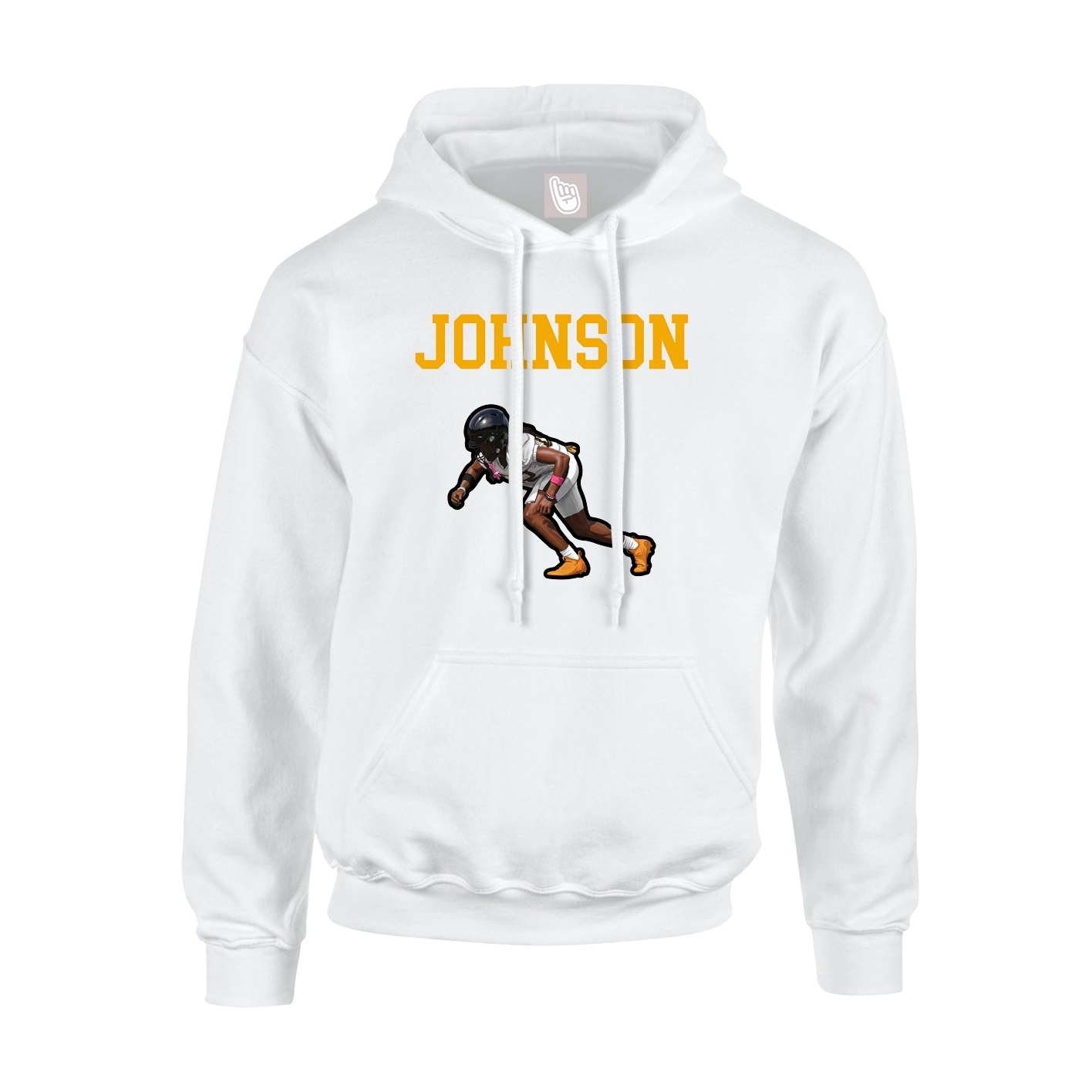 Hoodie — Shirsey in White