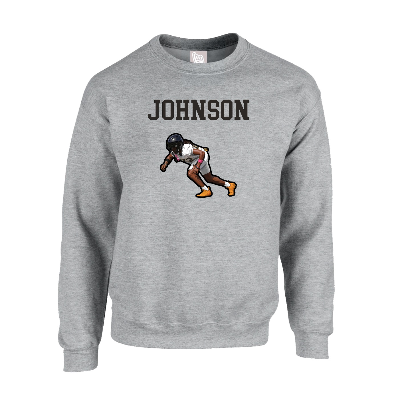 Fleece Crew — Shirsey in Grey