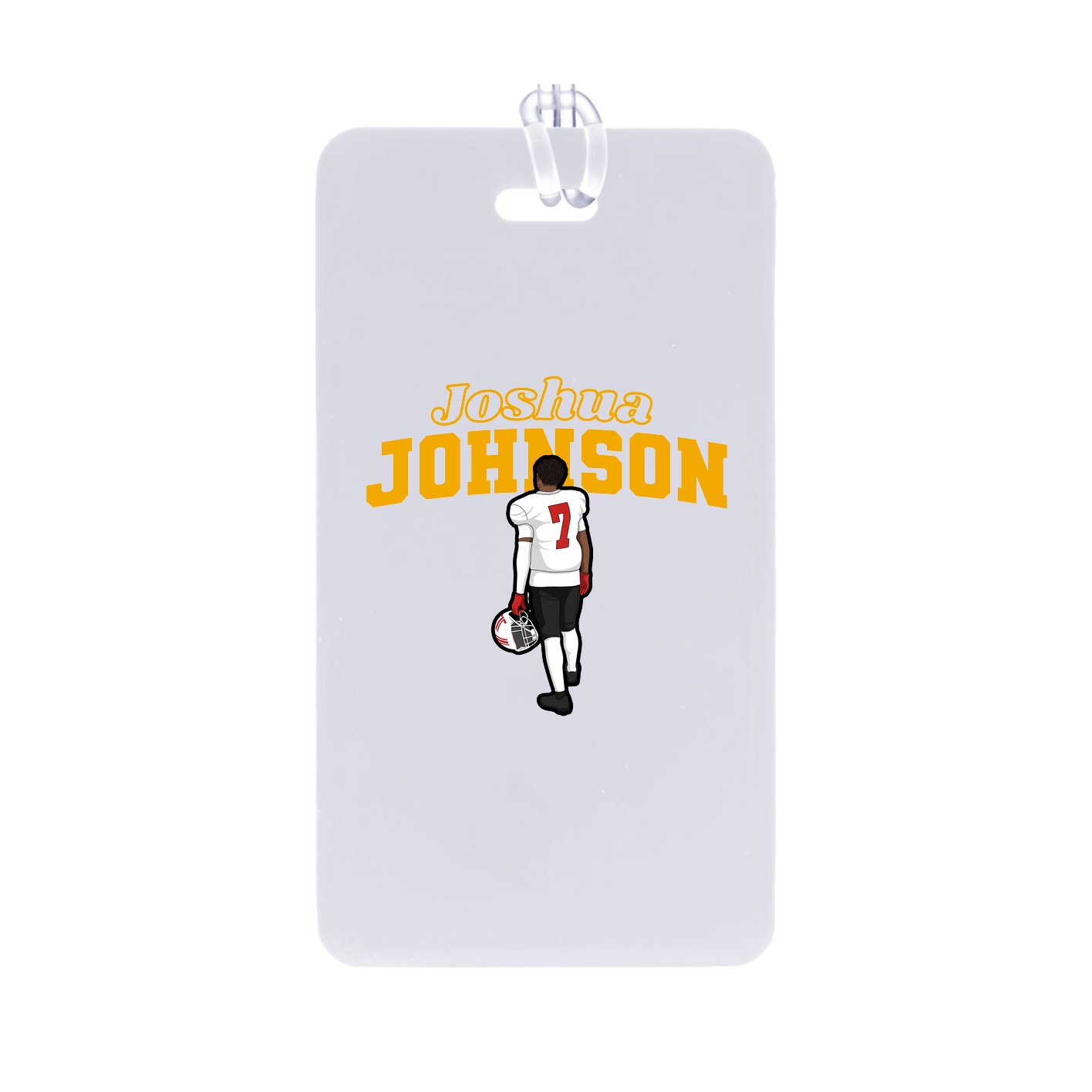 Bag Tag — Name Arch in Classic