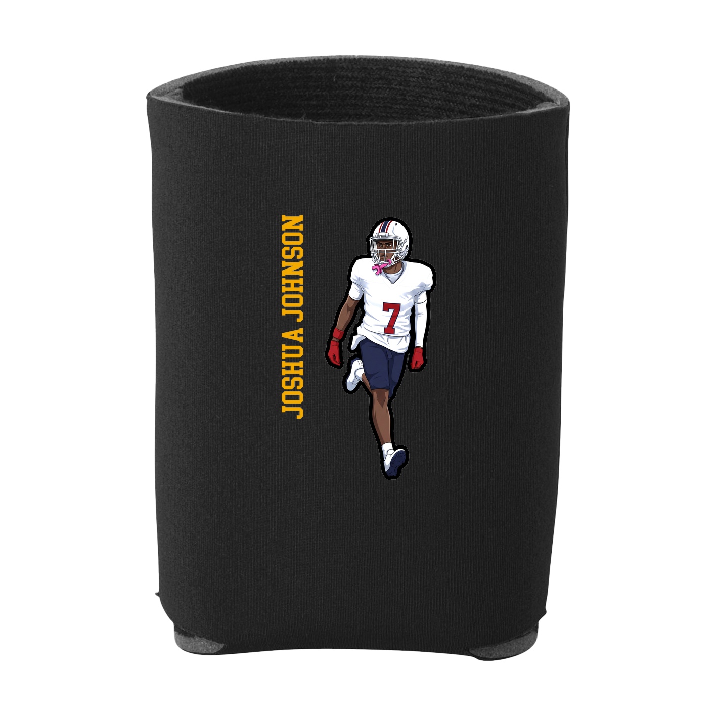Can Holder — Name Vertical in Black