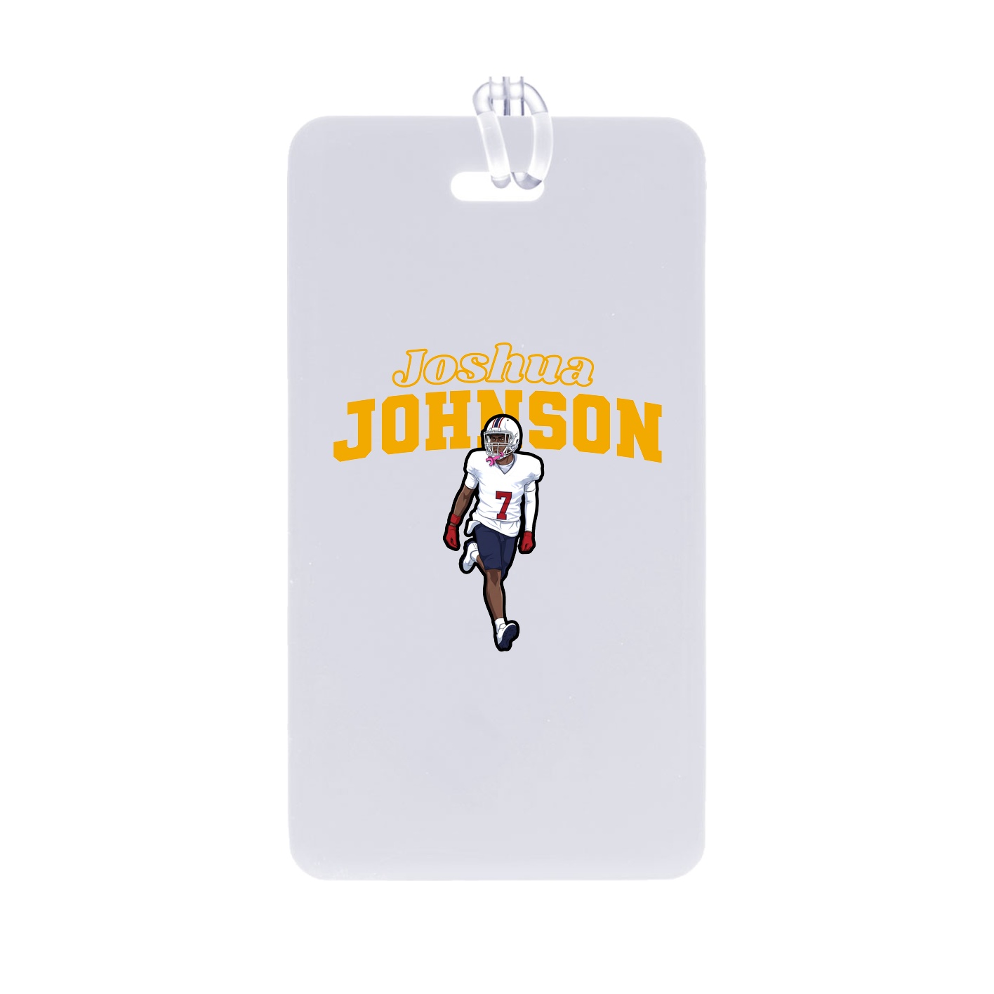Bag Tag — Name Arch in Classic