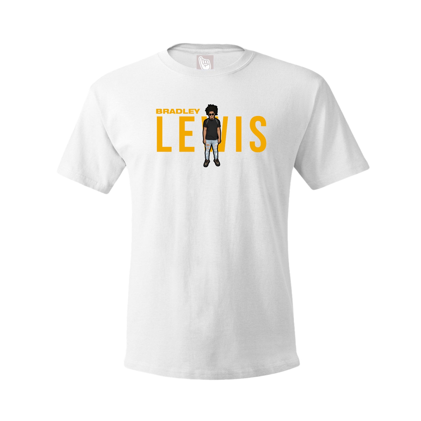 Youth Tee — Player Name in White