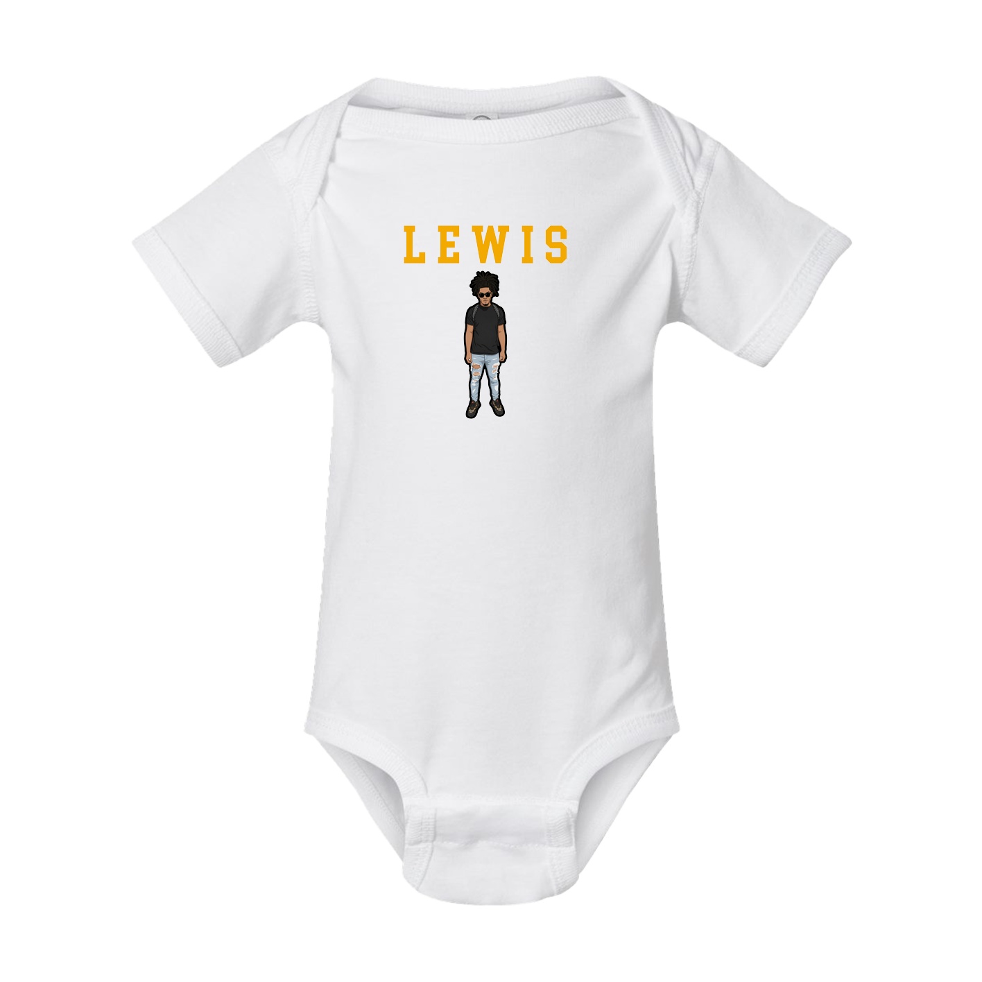Baby Onesie — Shirsey in White