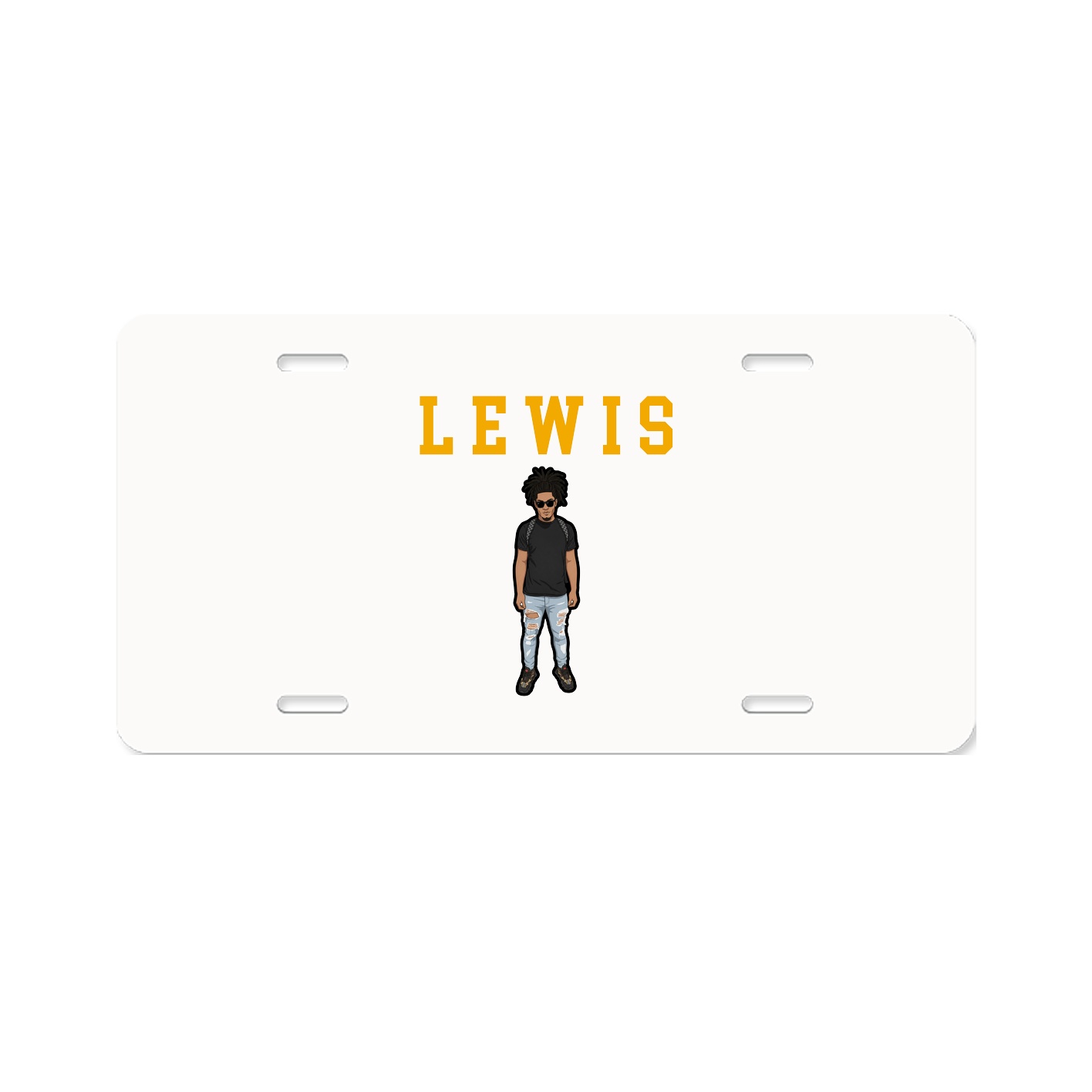 License Plate — Shirsey in Classic